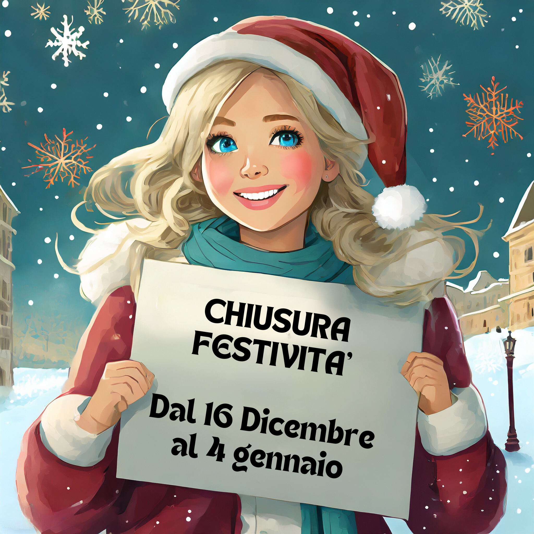 Chiusura Straordinaria Festività