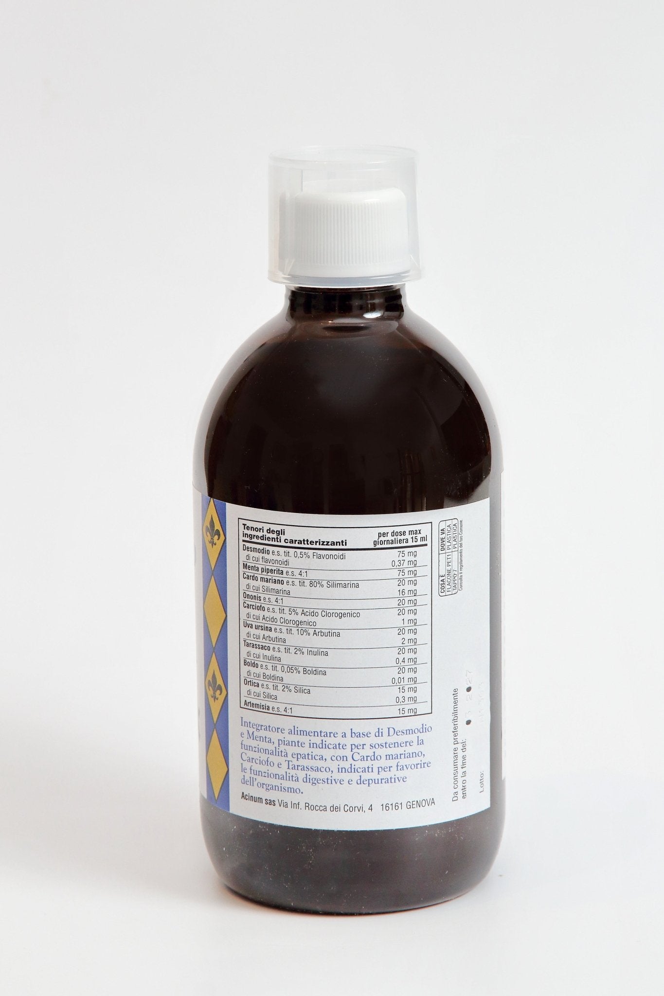 Desmotox Zero 500ml - Erboristeria Merlino® di Novello Vittoria