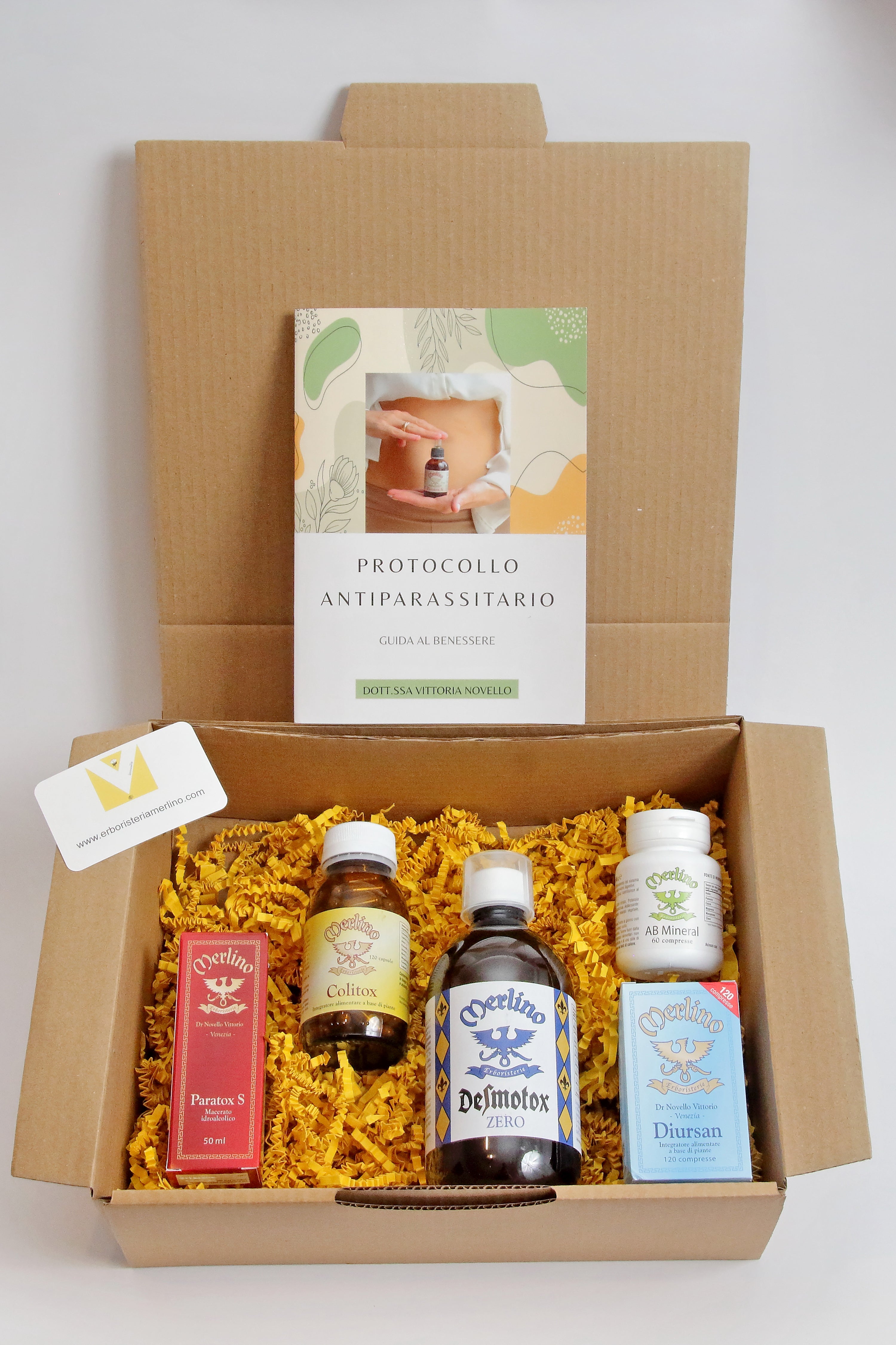 PROTOCOLLO ANTIPARASSITARIO SPECIAL KIT GTT (5 PRODOTTI & LIBRO) + ALIMENTAZIONE)