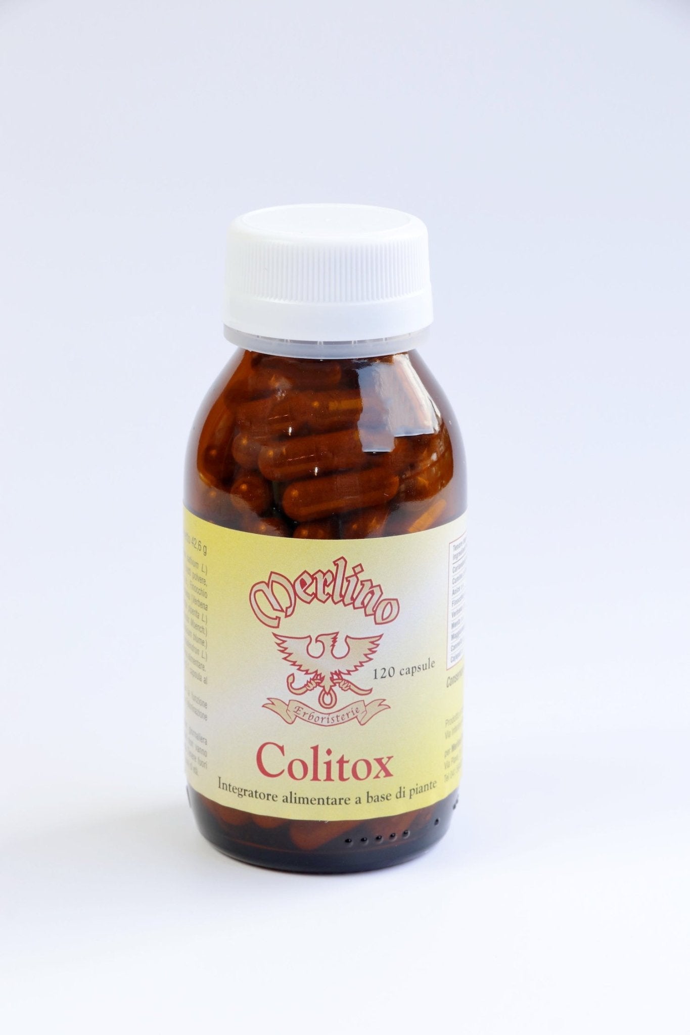 Colitox 120 cp - Erboristeria Merlino® di Novello Vittoria