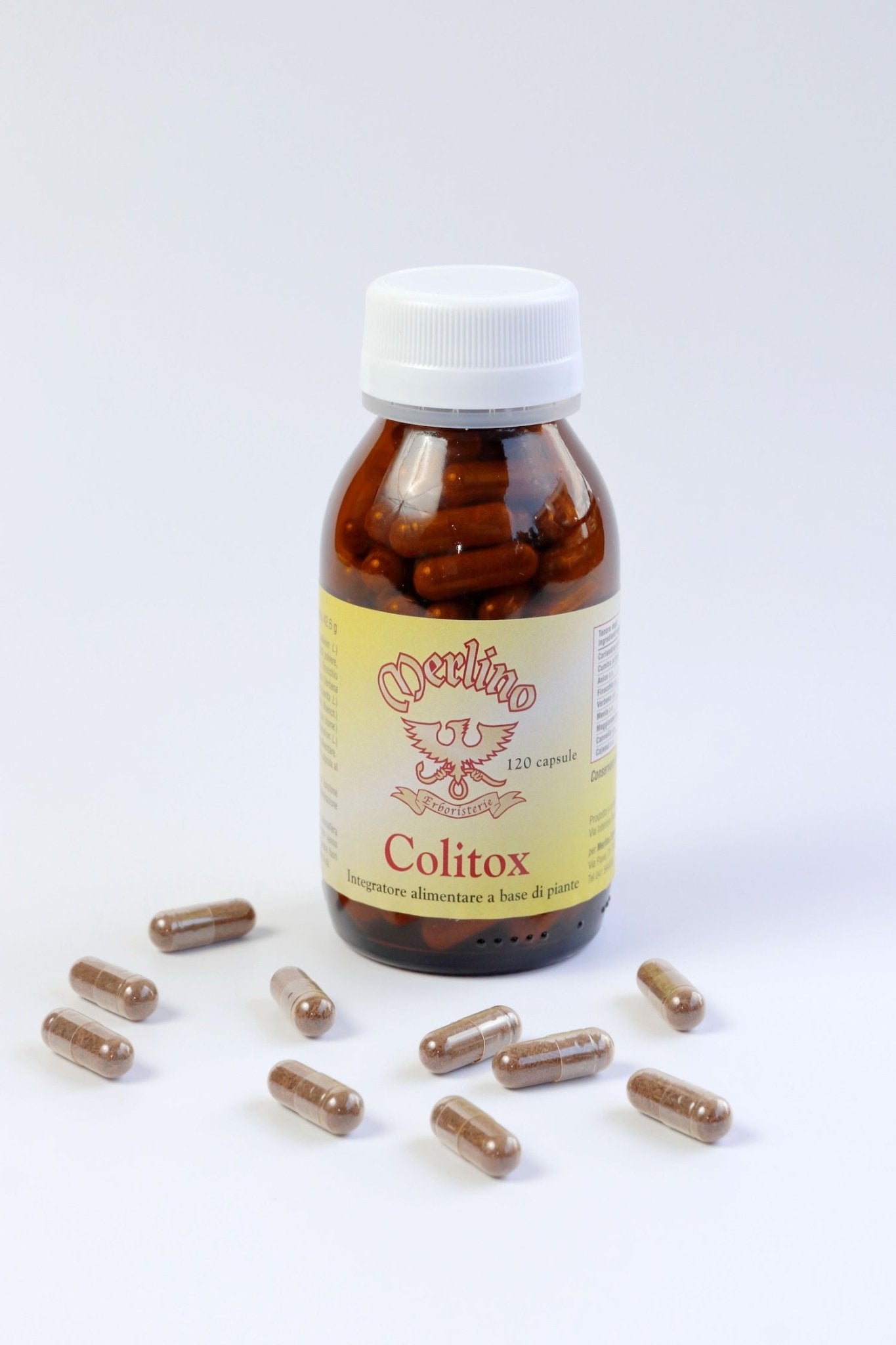 Colitox 120 cp - Erboristeria Merlino® di Novello Vittoria
